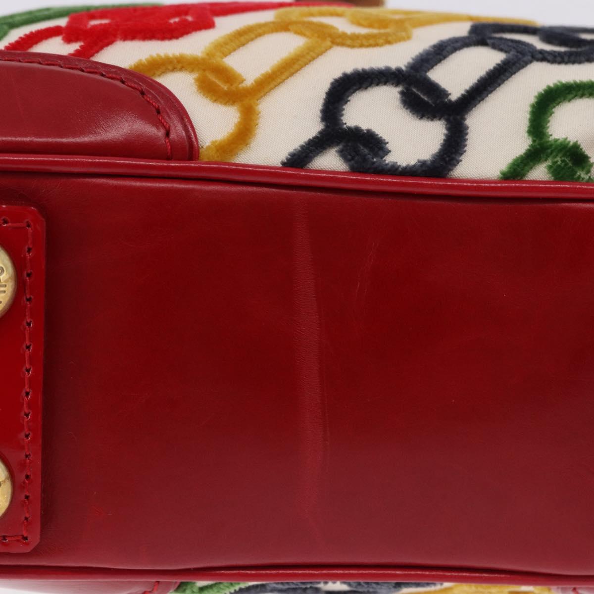 LOUIS VUITTON Monogram Charm Mini Linda Hand Bag Multicolor LV Auth 193756SM