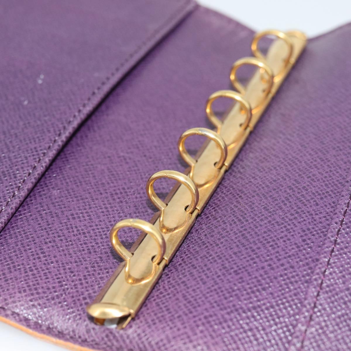 LOUIS VUITTON Epi Agenda PM Day Planner Cover Yellow R20059 LV Auth 193758