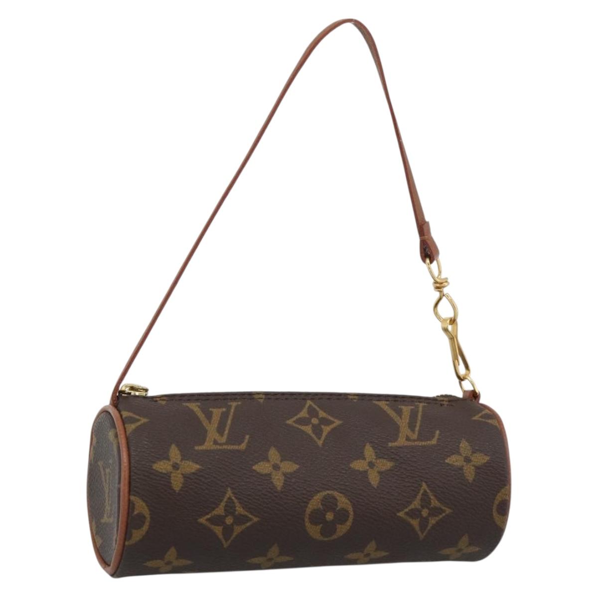 LOUIS VUITTON Monogram Papillon Pouch LV Auth 193760V