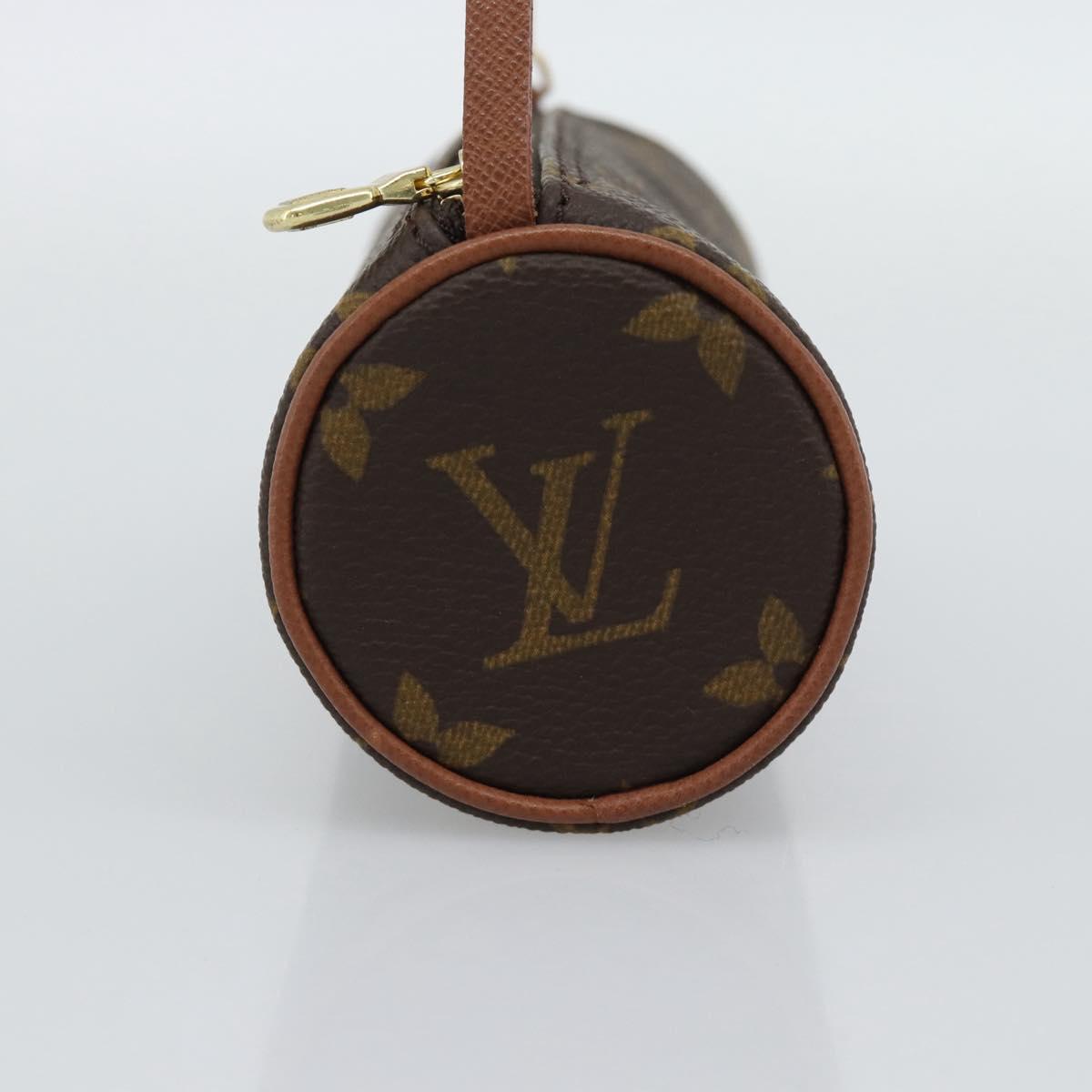LOUIS VUITTON Monogram Papillon Pouch LV Auth 193760V