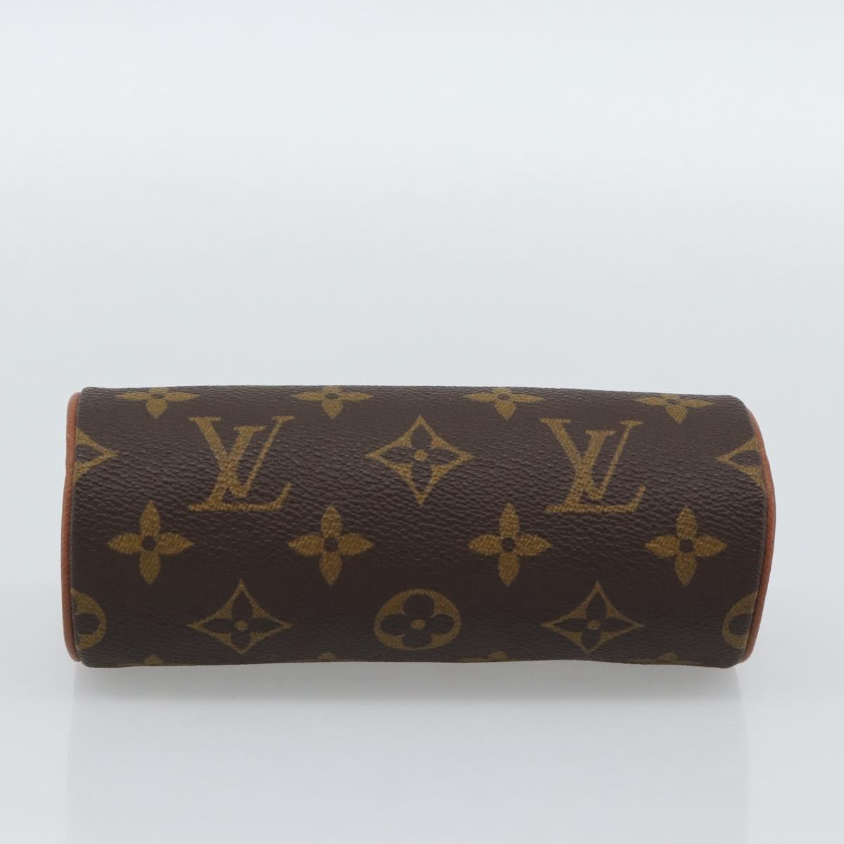 LOUIS VUITTON Monogram Papillon Pouch LV Auth 193760V