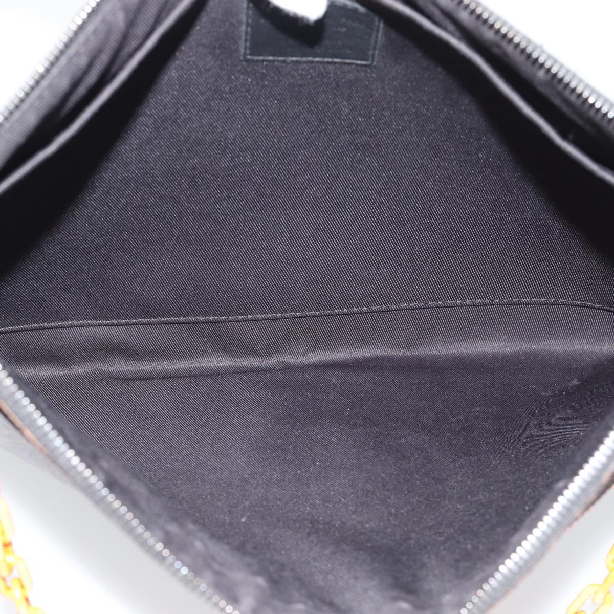 LOUIS VUITTON Solar Powered Ray Pochette A4 Clutch Bag M44484 LV Auth 193761V