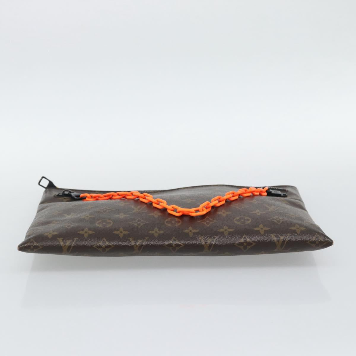 LOUIS VUITTON Solar Powered Ray Pochette A4 Clutch Bag M44484 LV Auth 193761V