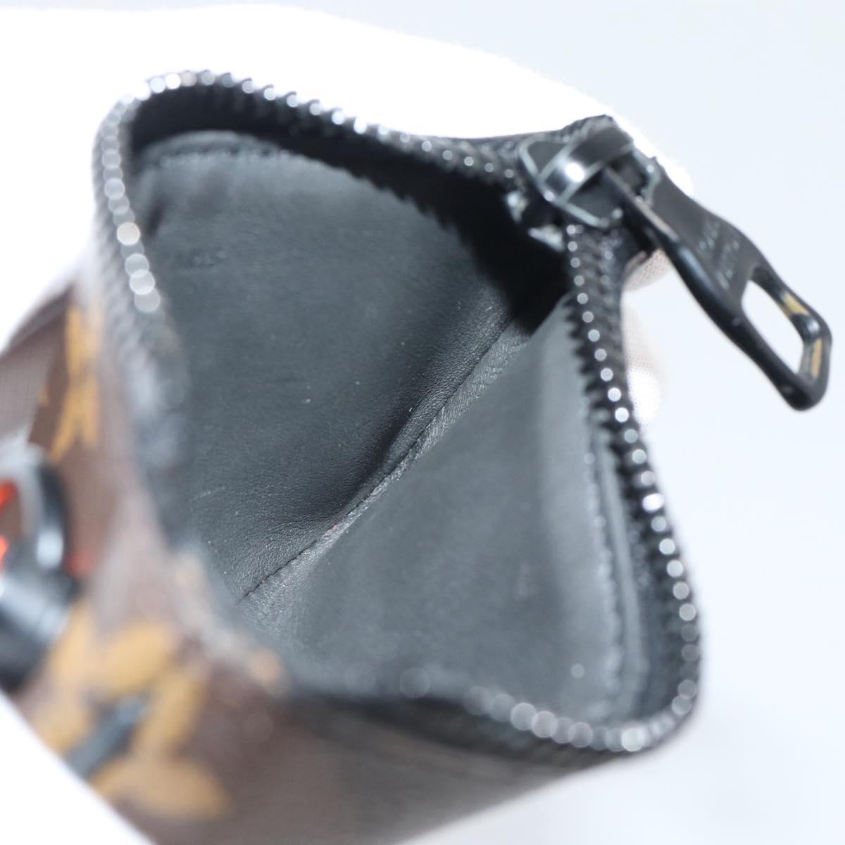 LOUIS VUITTON Solar Powered Ray Pochette Cles Coin Purse M44487 LV Auth 193762A