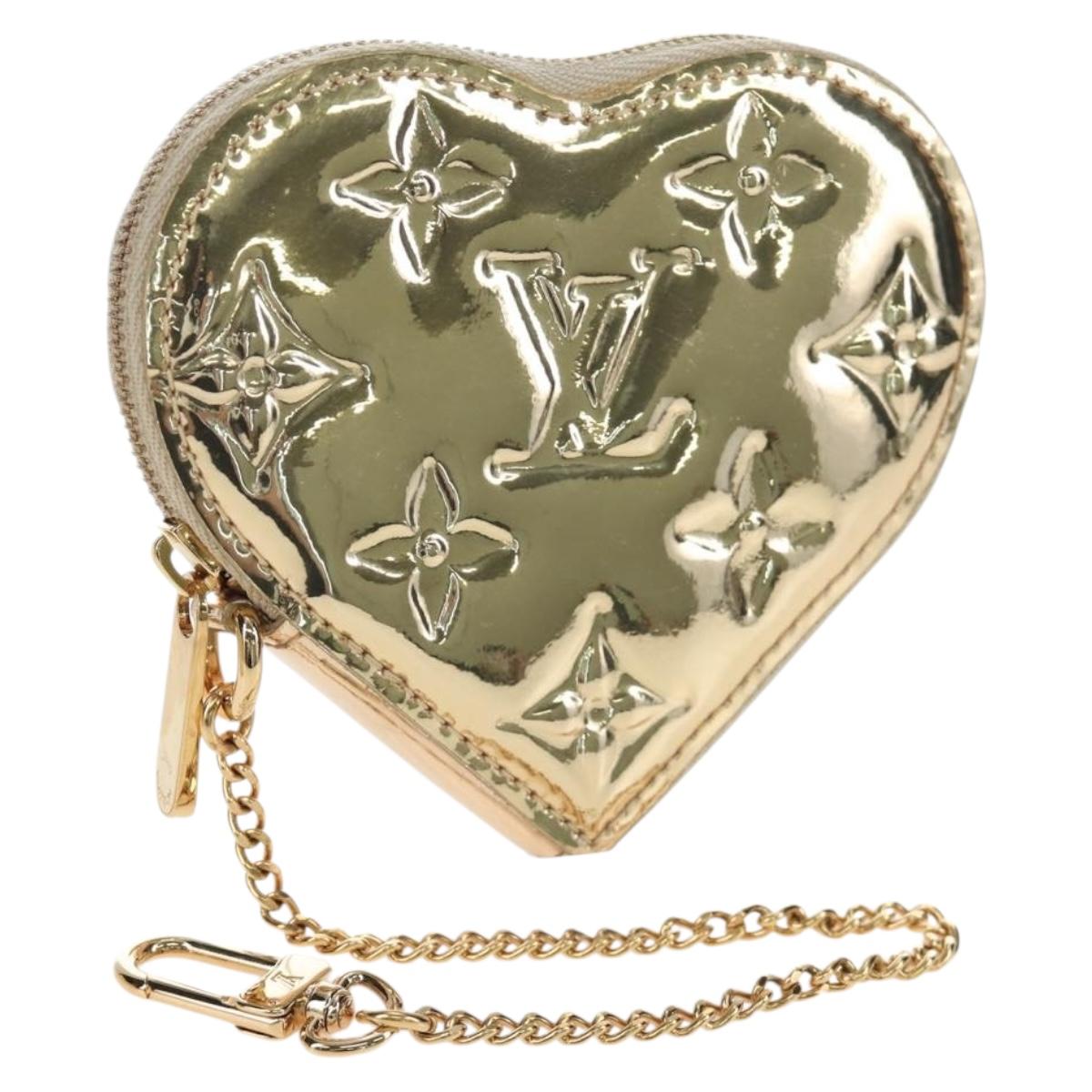 LOUIS VUITTON Monogram Miroir Porte Monnaie Coeur Purse M93567 Auth 193768SAM
