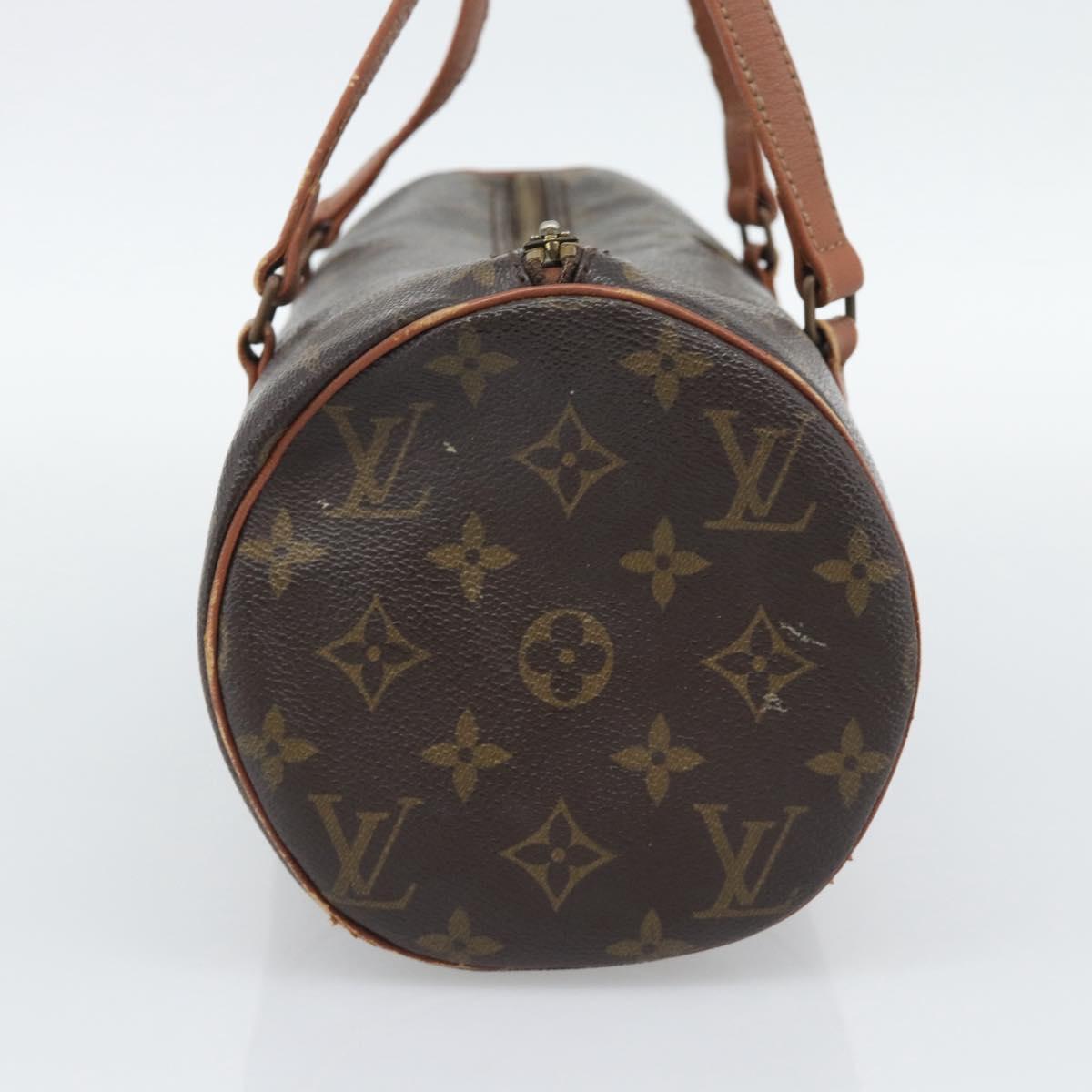 LOUIS VUITTON Monogram Papillon 30 Hand Bag M51365 LV Auth 193782
