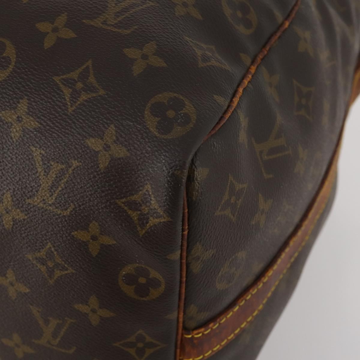 LOUIS VUITTON Monogram Keepall Bandouliere 50 Boston Bag M41416 LV Auth 193785