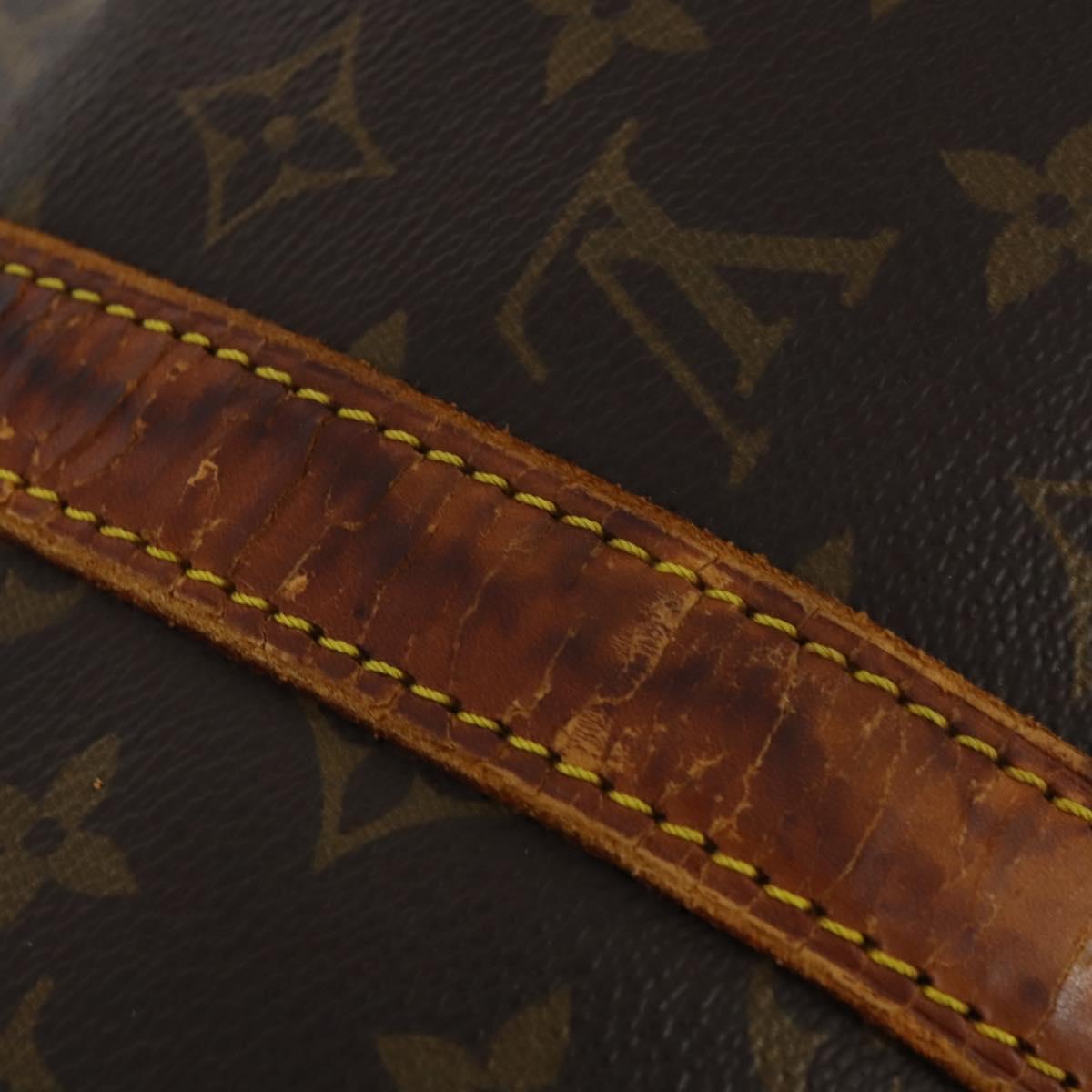 LOUIS VUITTON Monogram Keepall Bandouliere 50 Boston Bag M41416 LV Auth 193785