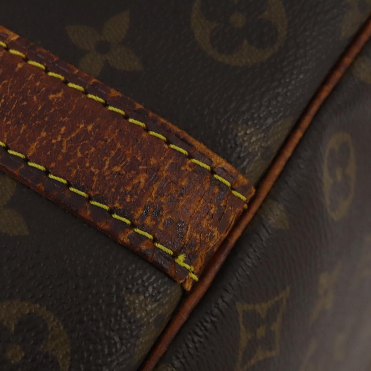 LOUIS VUITTON Monogram Keepall Bandouliere 50 Boston Bag M41416 LV Auth 193785