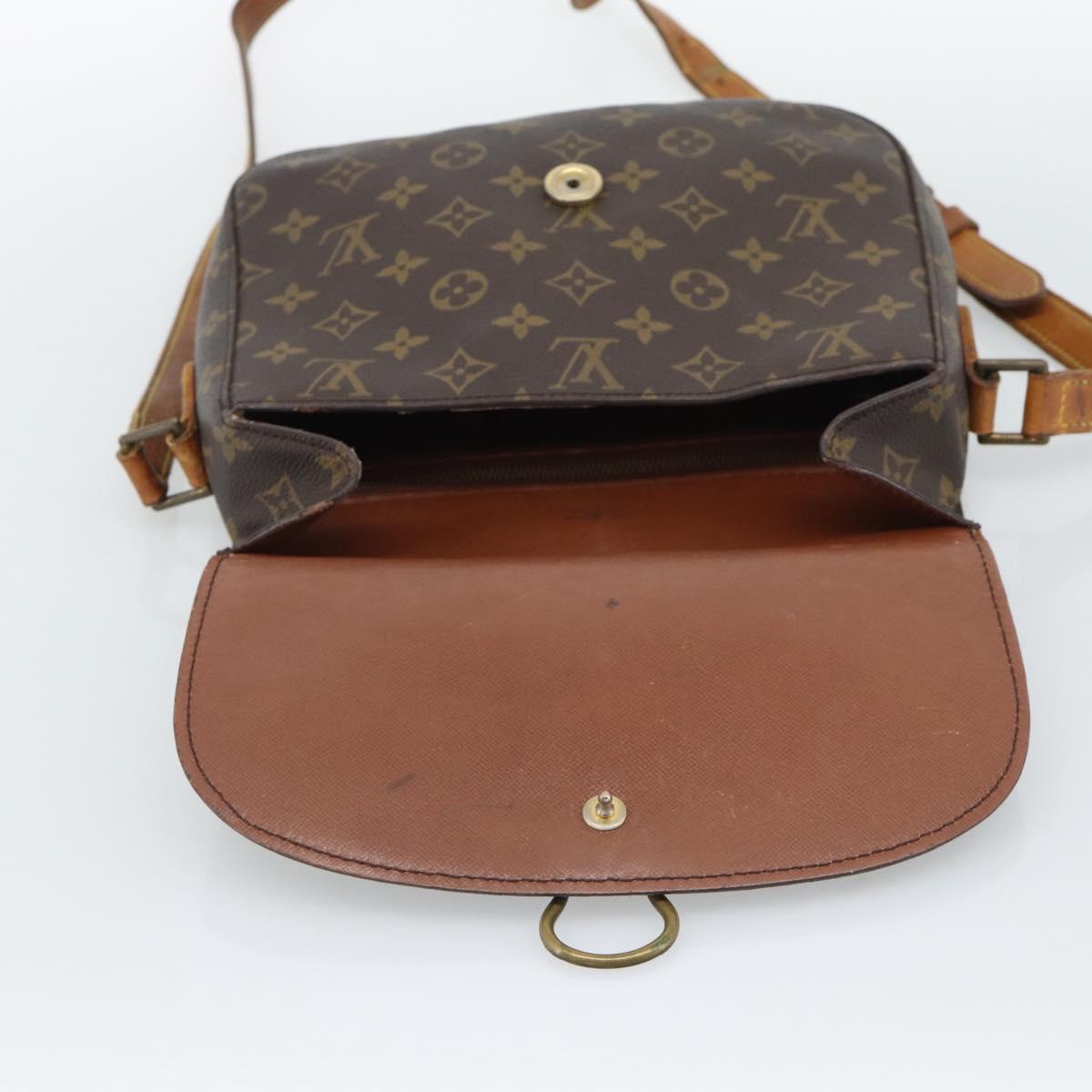 LOUIS VUITTON Monogram Saint Cloud GM Shoulder Bag M51242 LV Auth 193789