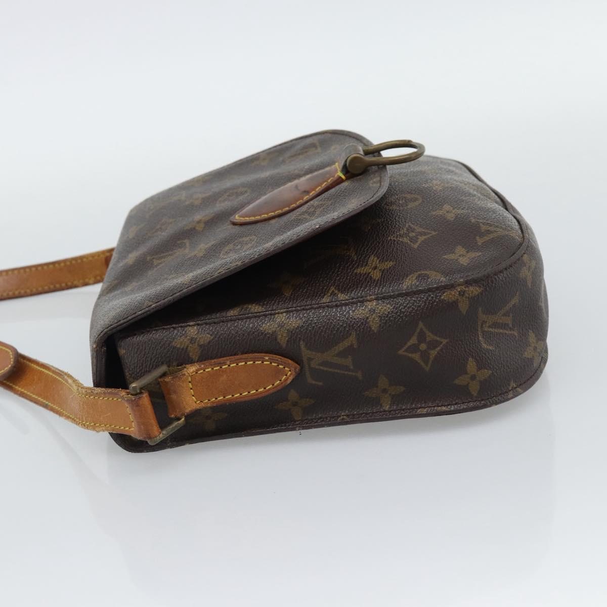 LOUIS VUITTON Monogram Saint Cloud GM Shoulder Bag M51242 LV Auth 193789