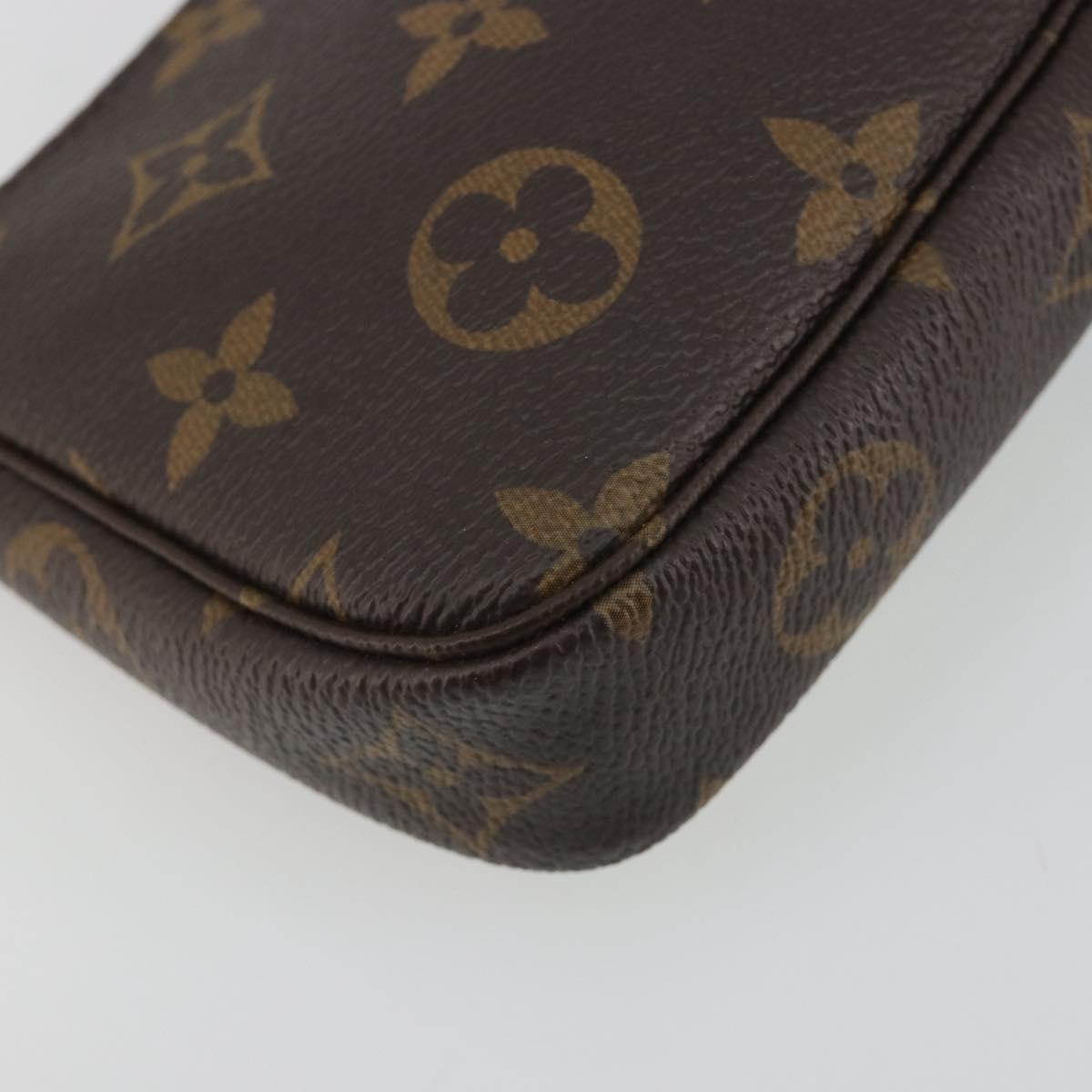 LOUIS VUITTON Monogram Vivienne Mini Pochette Accessoires M45905 LV Auth 193792M