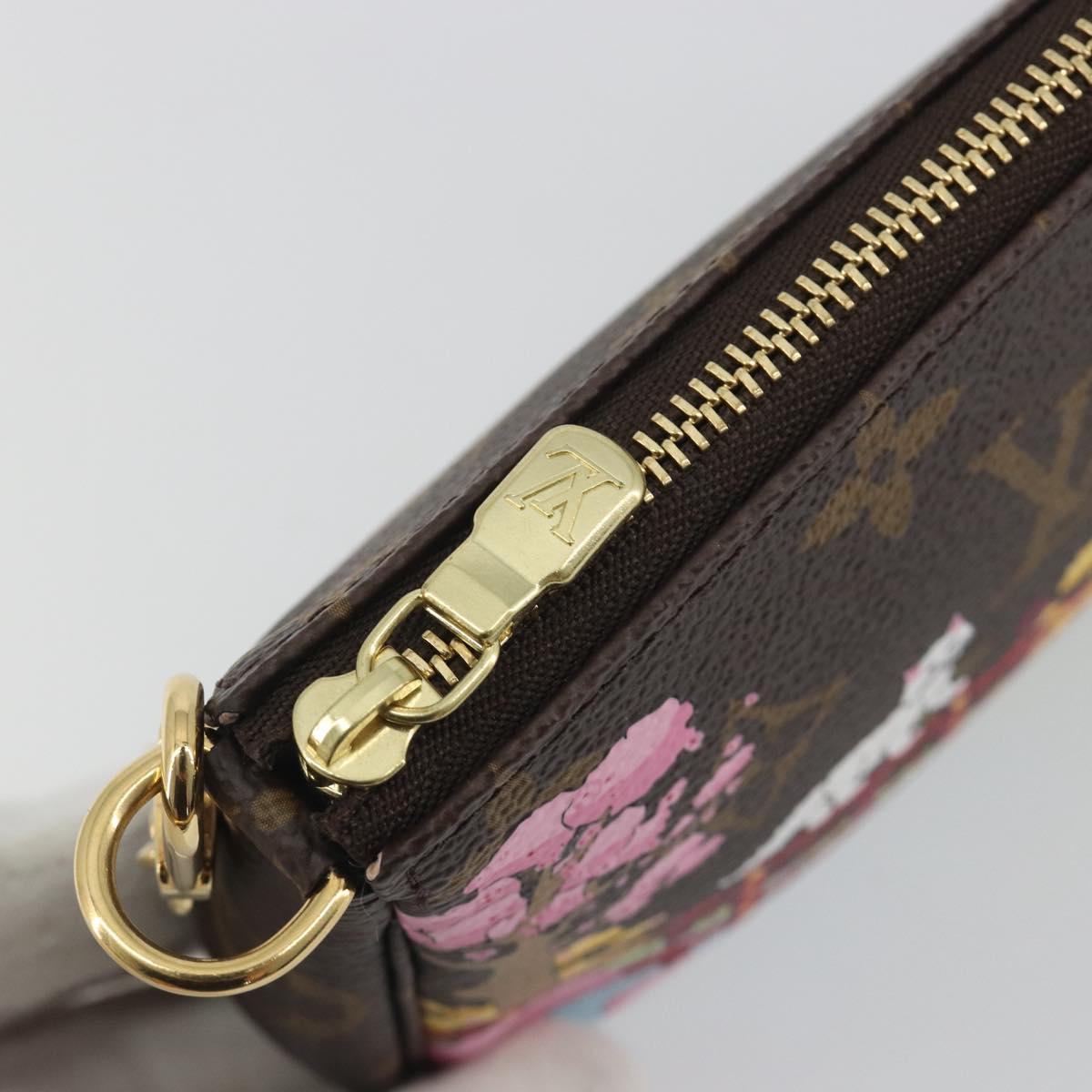 LOUIS VUITTON Monogram Vivienne Mini Pochette Accessoires M45905 LV Auth 193792M