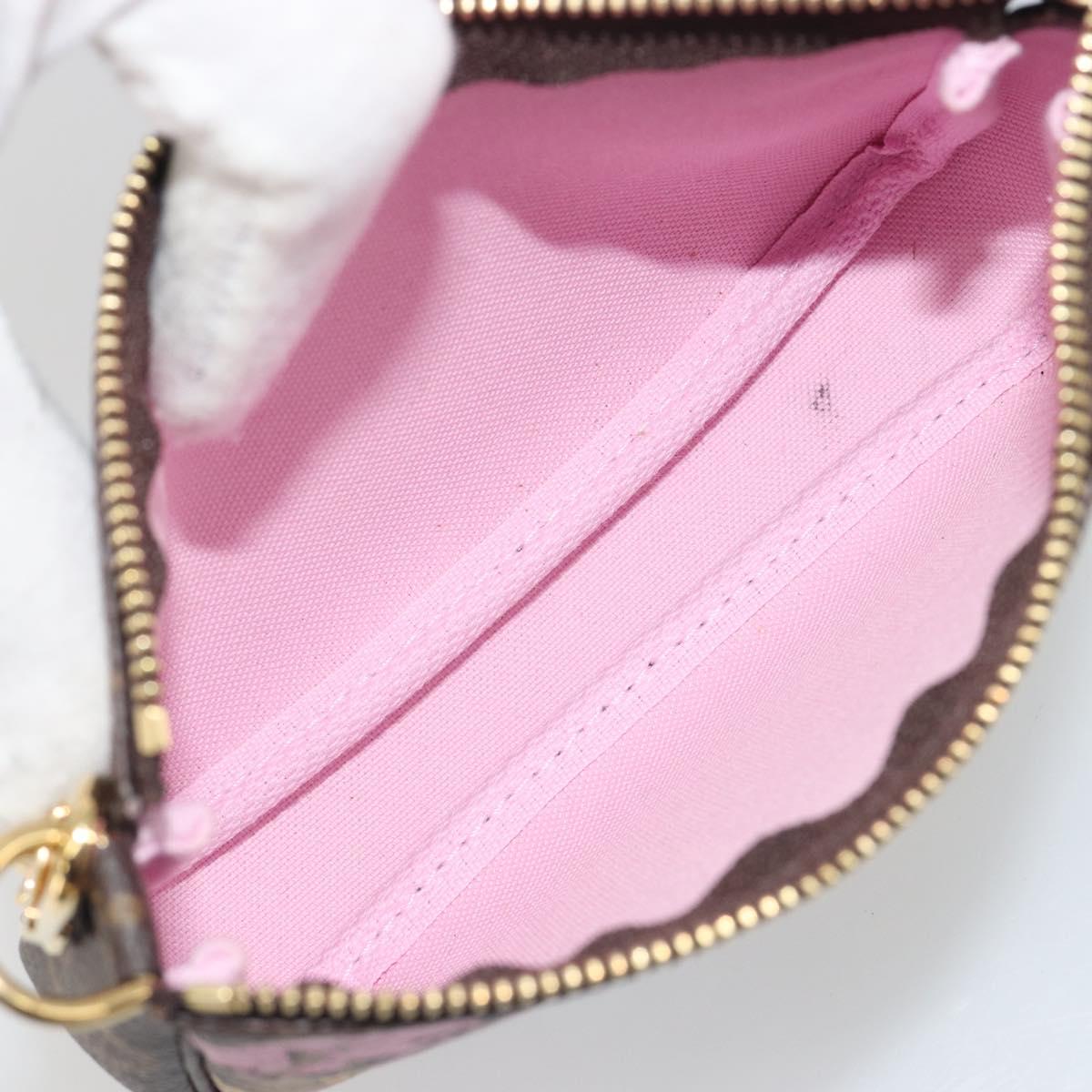 LOUIS VUITTON Monogram Vivienne Mini Pochette Accessoires M45905 LV Auth 193792M