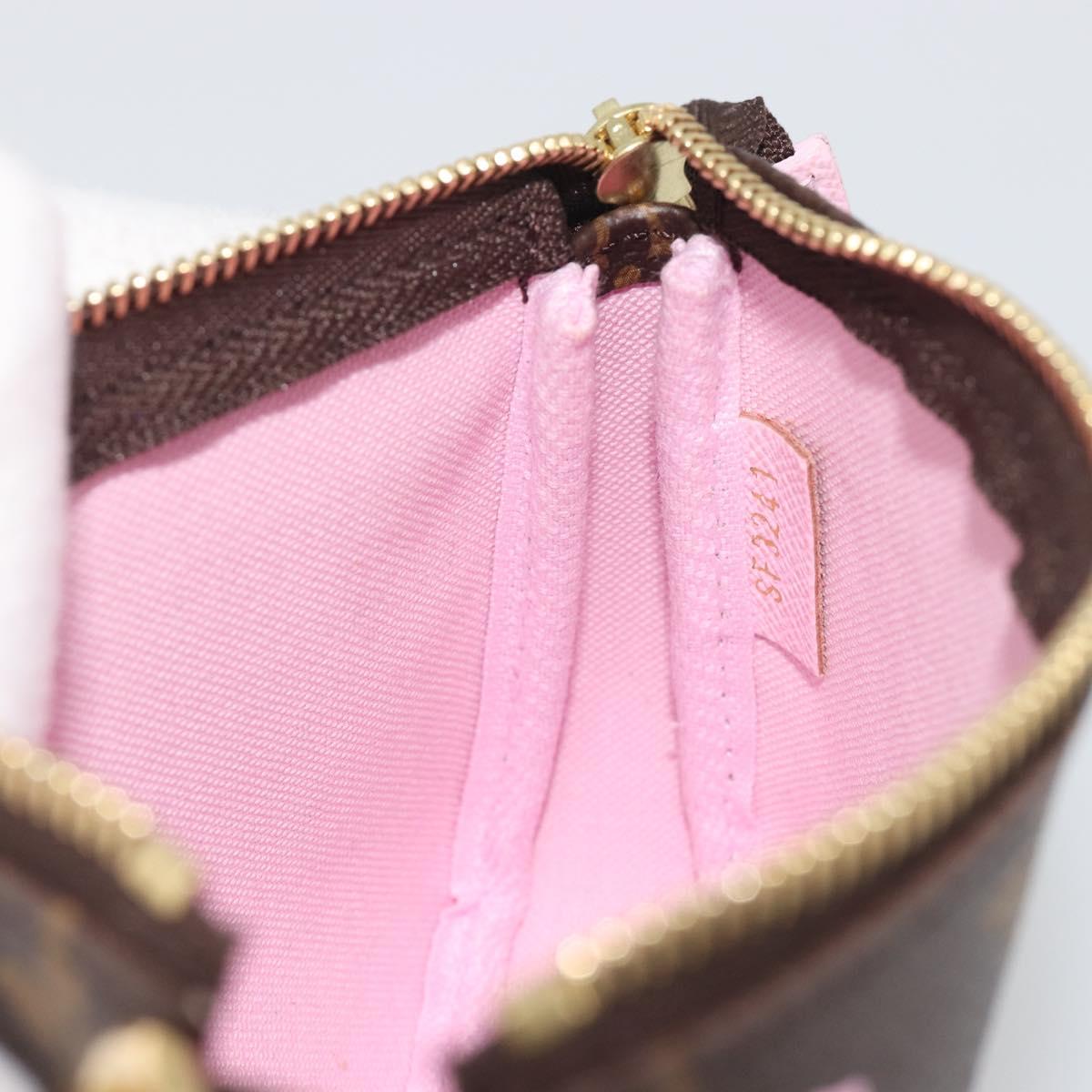 LOUIS VUITTON Monogram Vivienne Mini Pochette Accessoires M45905 LV Auth 193792M