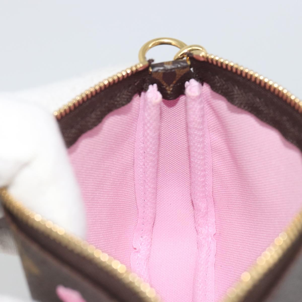 LOUIS VUITTON Monogram Vivienne Mini Pochette Accessoires M45905 LV Auth 193792M