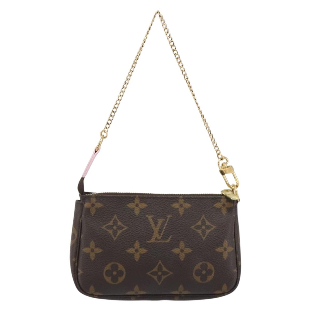 LOUIS VUITTON Monogram Vivienne Mini Pochette Accessoires M45905 LV Auth 193792M