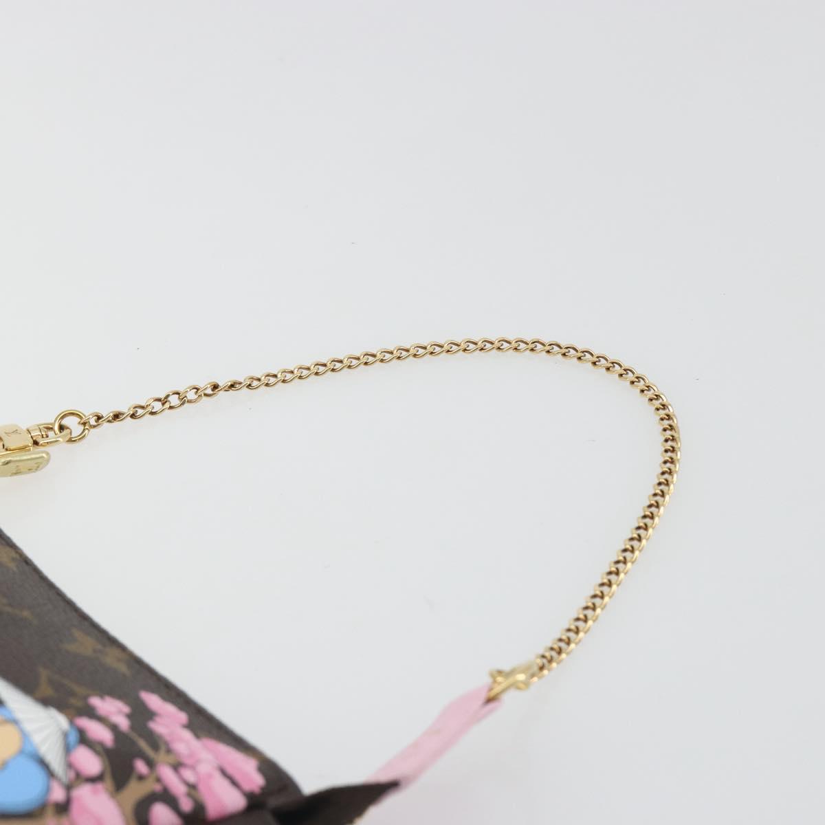 LOUIS VUITTON Monogram Vivienne Mini Pochette Accessoires M45905 LV Auth 193792M