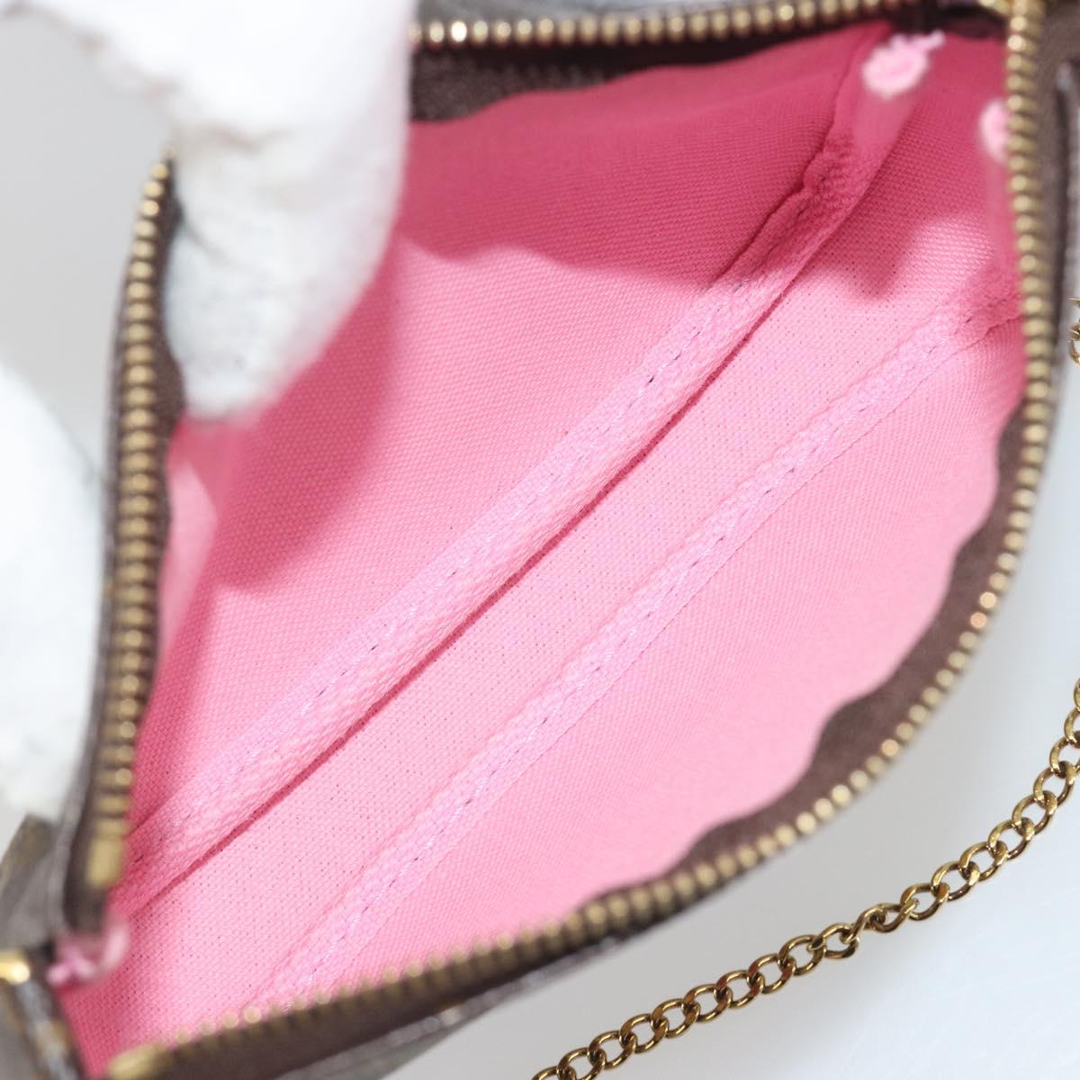 LOUIS VUITTON Vivienne Mini Pochette Accessoires Pouch M81760 LV Auth 193793M