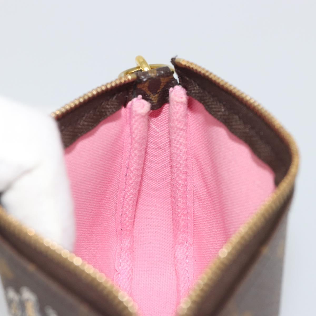 LOUIS VUITTON Vivienne Mini Pochette Accessoires Pouch M81760 LV Auth 193793M