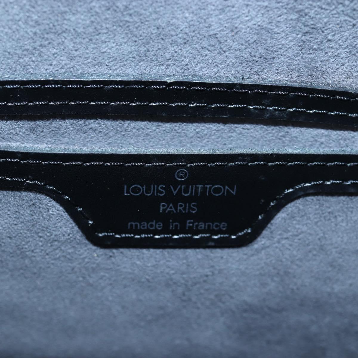 LOUIS VUITTON Epi Soufflot Hand Bag Black M52222 LV Auth 193839V