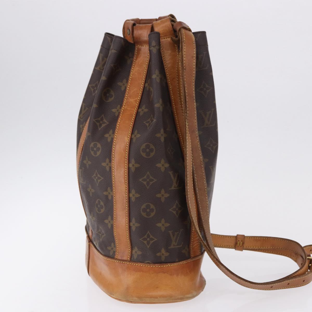 LOUIS VUITTON Monogram Randonnee PM Shoulder Bag M42243 LV Auth 193841