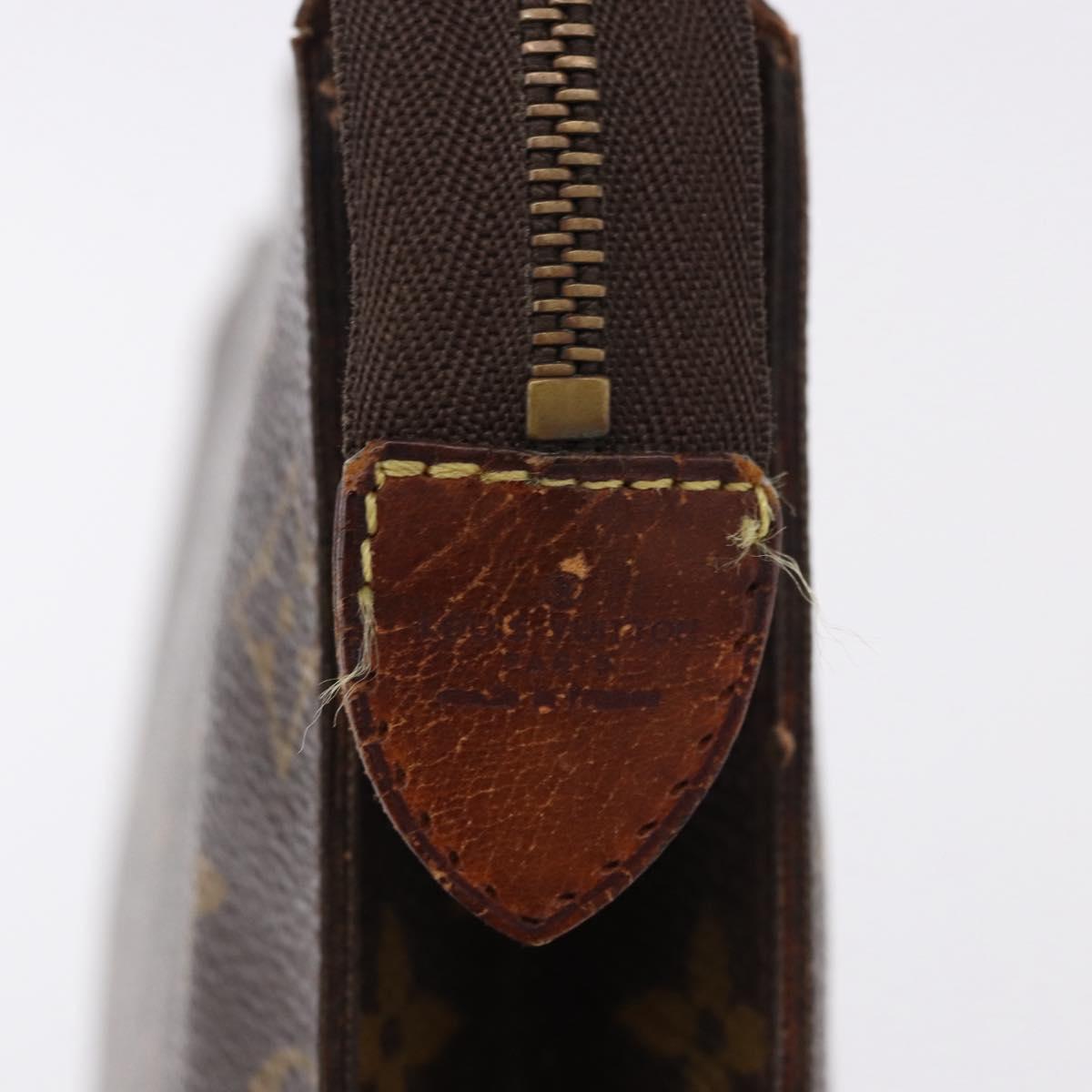 LOUIS VUITTON Monogram Poche Toilette 26 Pouch M47542 LV Auth 193844