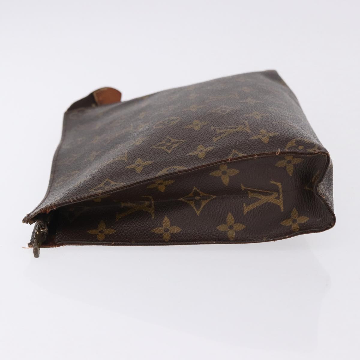 LOUIS VUITTON Monogram Poche Toilette 26 Pouch M47542 LV Auth 193844
