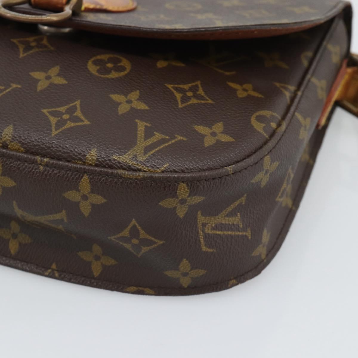 LOUIS VUITTON Monogram Saint Cloud GM Shoulder Bag M51242 LV Auth 193845