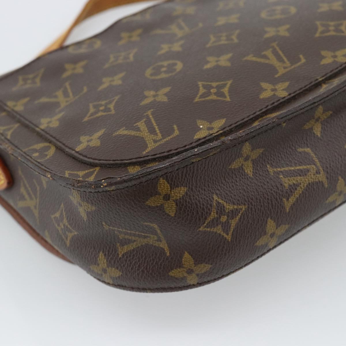 LOUIS VUITTON Monogram Saint Cloud GM Shoulder Bag M51242 LV Auth 193845