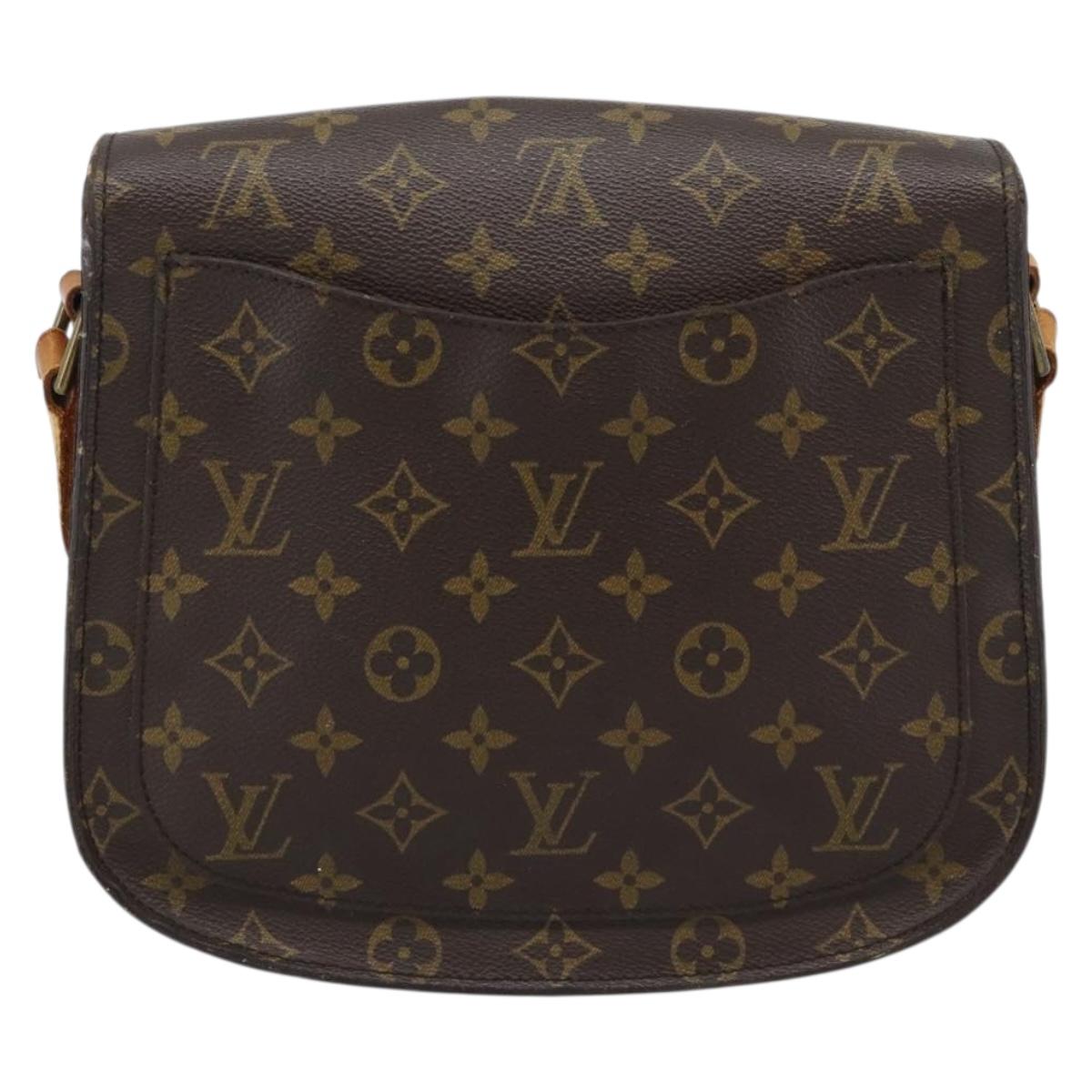 LOUIS VUITTON Monogram Saint Cloud GM Shoulder Bag M51242 LV Auth 193845