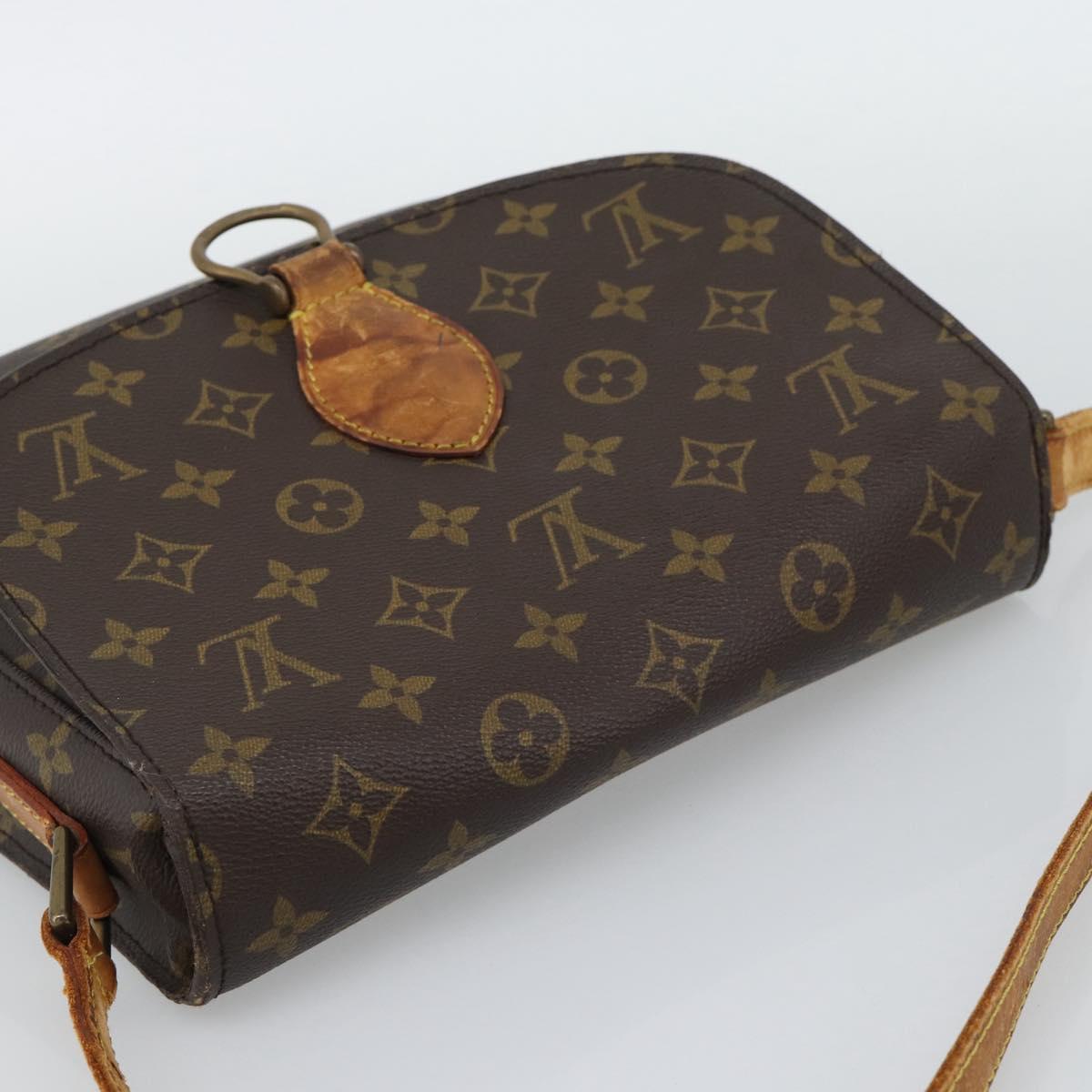LOUIS VUITTON Monogram Saint Cloud GM Shoulder Bag M51242 LV Auth 193845