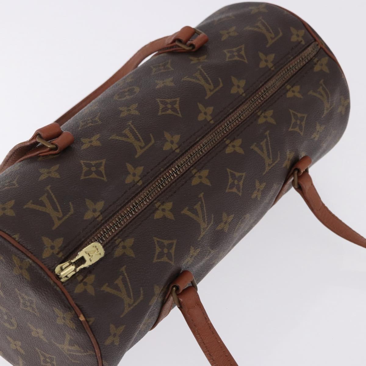LOUIS VUITTON Monogram Papillon 30 Hand Bag M51365 LV Auth 193849