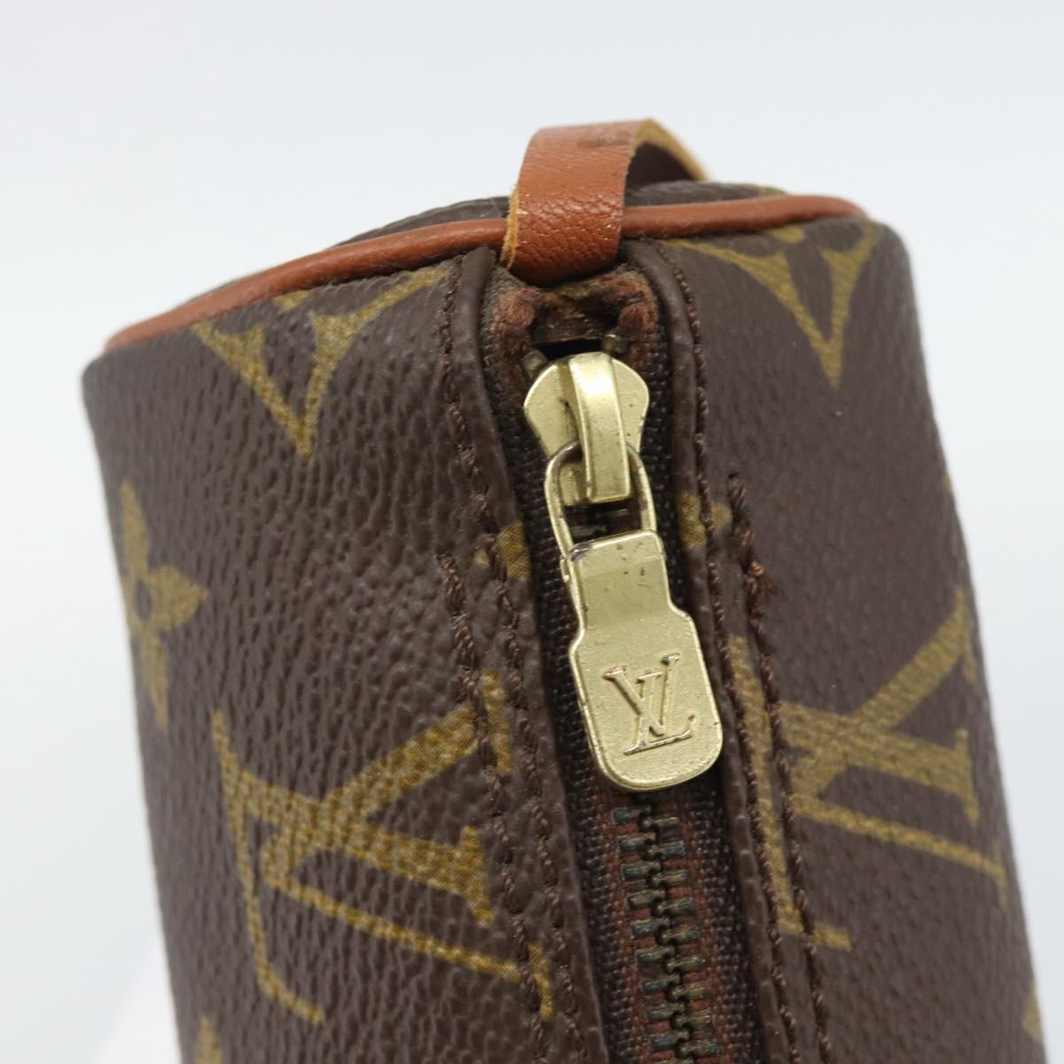LOUIS VUITTON Monogram Papillon Pouch LV Auth 193850