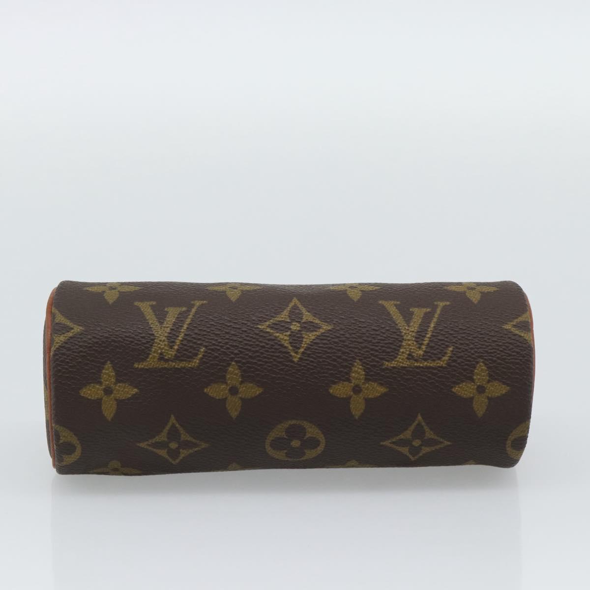 LOUIS VUITTON Monogram Papillon Pouch LV Auth 193850