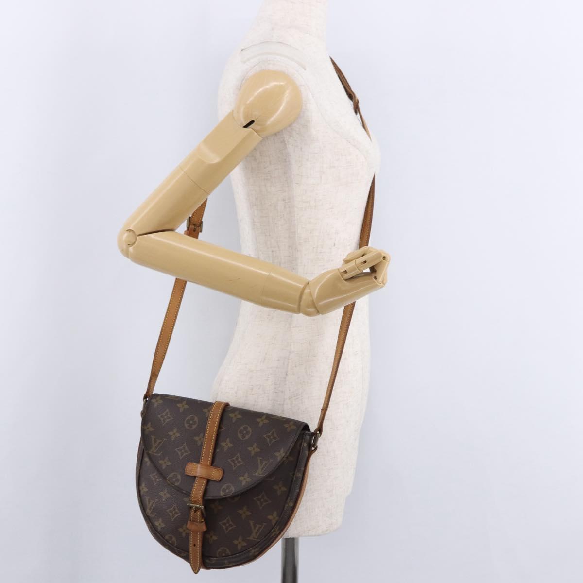 LOUIS VUITTON Monogram Chantilly MM Shoulder Bag M51233 LV Auth 193858