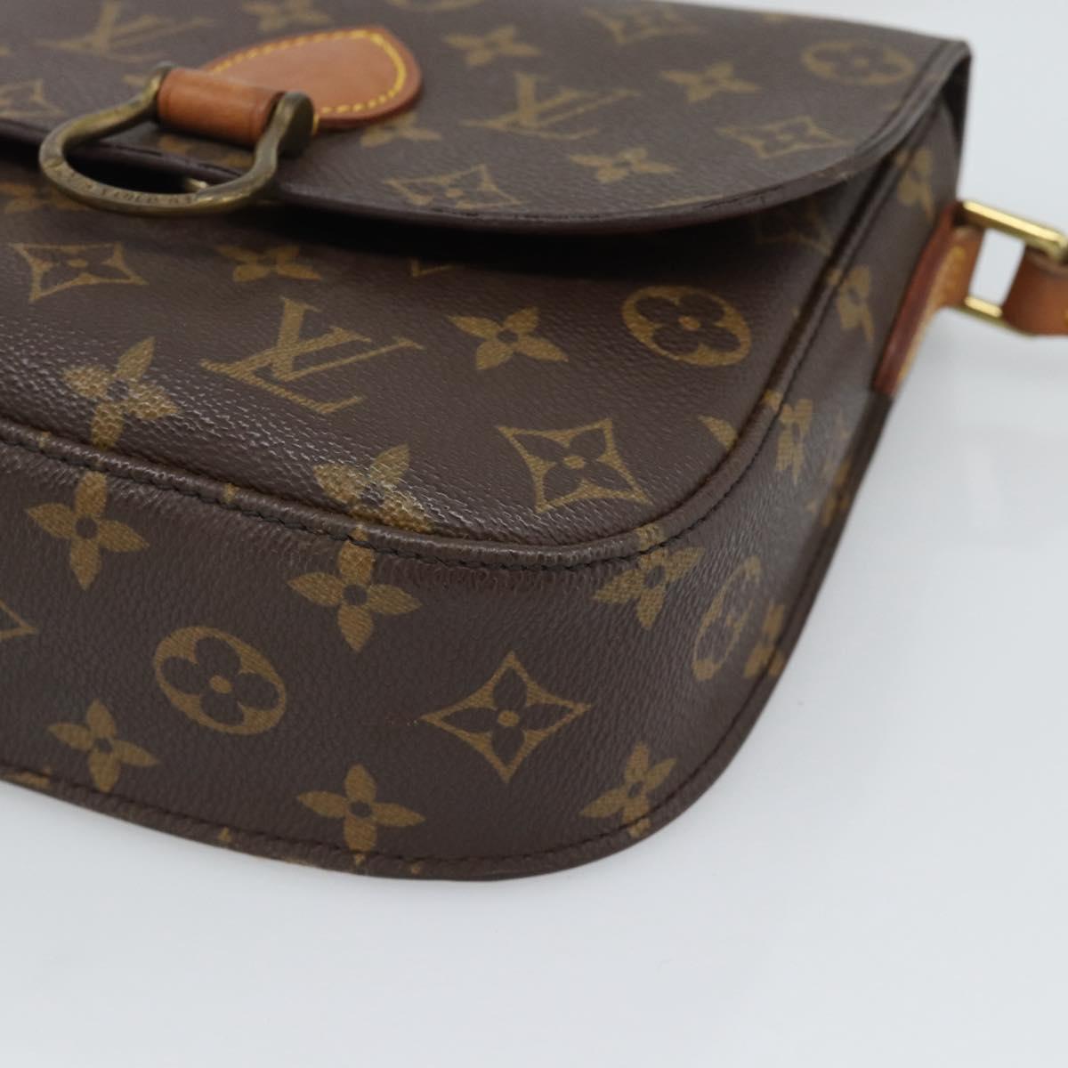 LOUIS VUITTON Monogram Saint Cloud MM Shoulder Bag M51243 LV Auth 193859