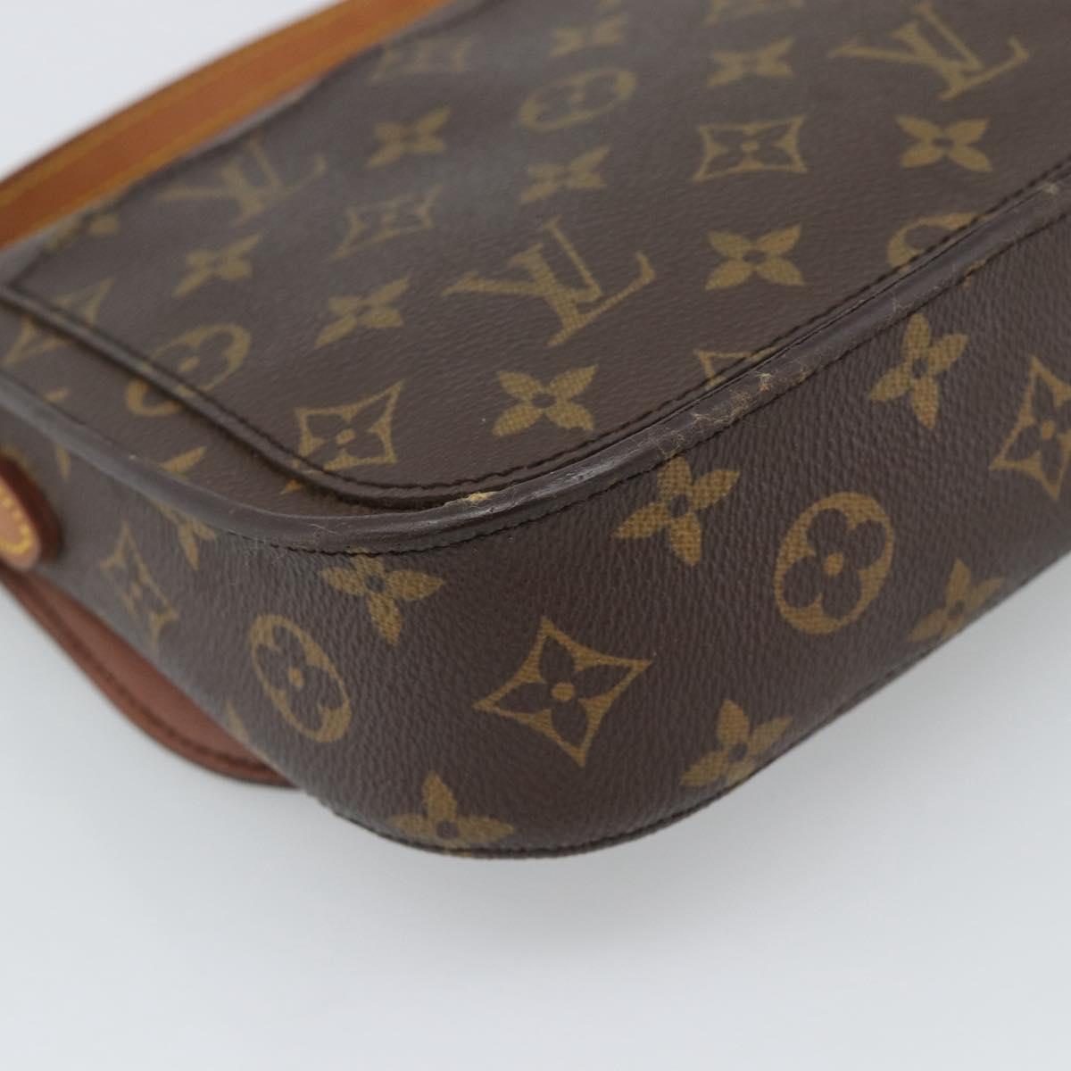 LOUIS VUITTON Monogram Saint Cloud MM Shoulder Bag M51243 LV Auth 193859