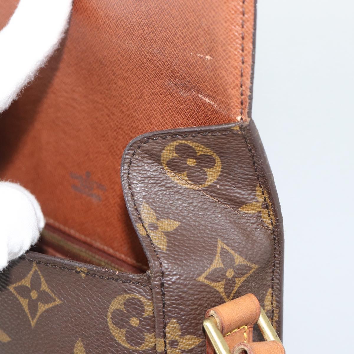 LOUIS VUITTON Monogram Saint Cloud MM Shoulder Bag M51243 LV Auth 193859