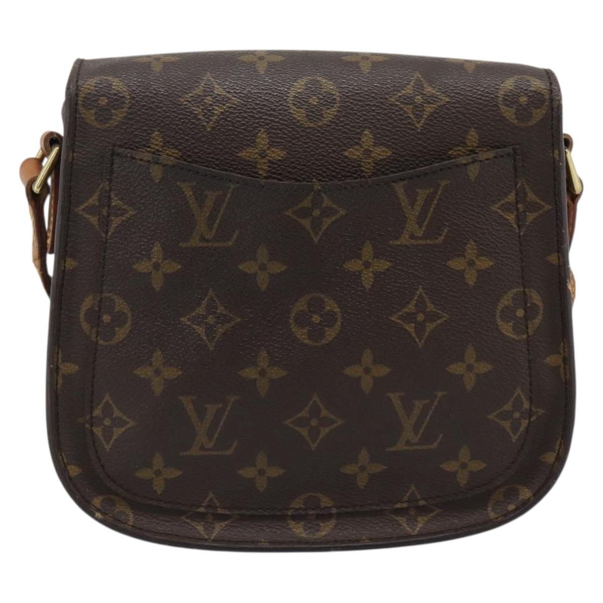 LOUIS VUITTON Monogram Saint Cloud MM Shoulder Bag M51243 LV Auth 193859