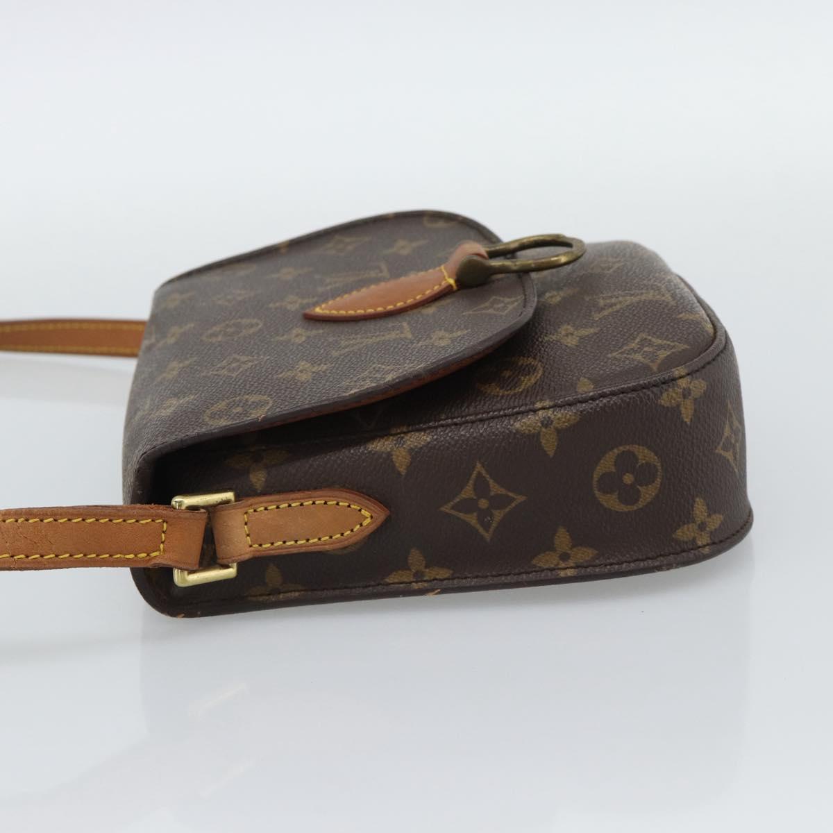 LOUIS VUITTON Monogram Saint Cloud MM Shoulder Bag M51243 LV Auth 193859