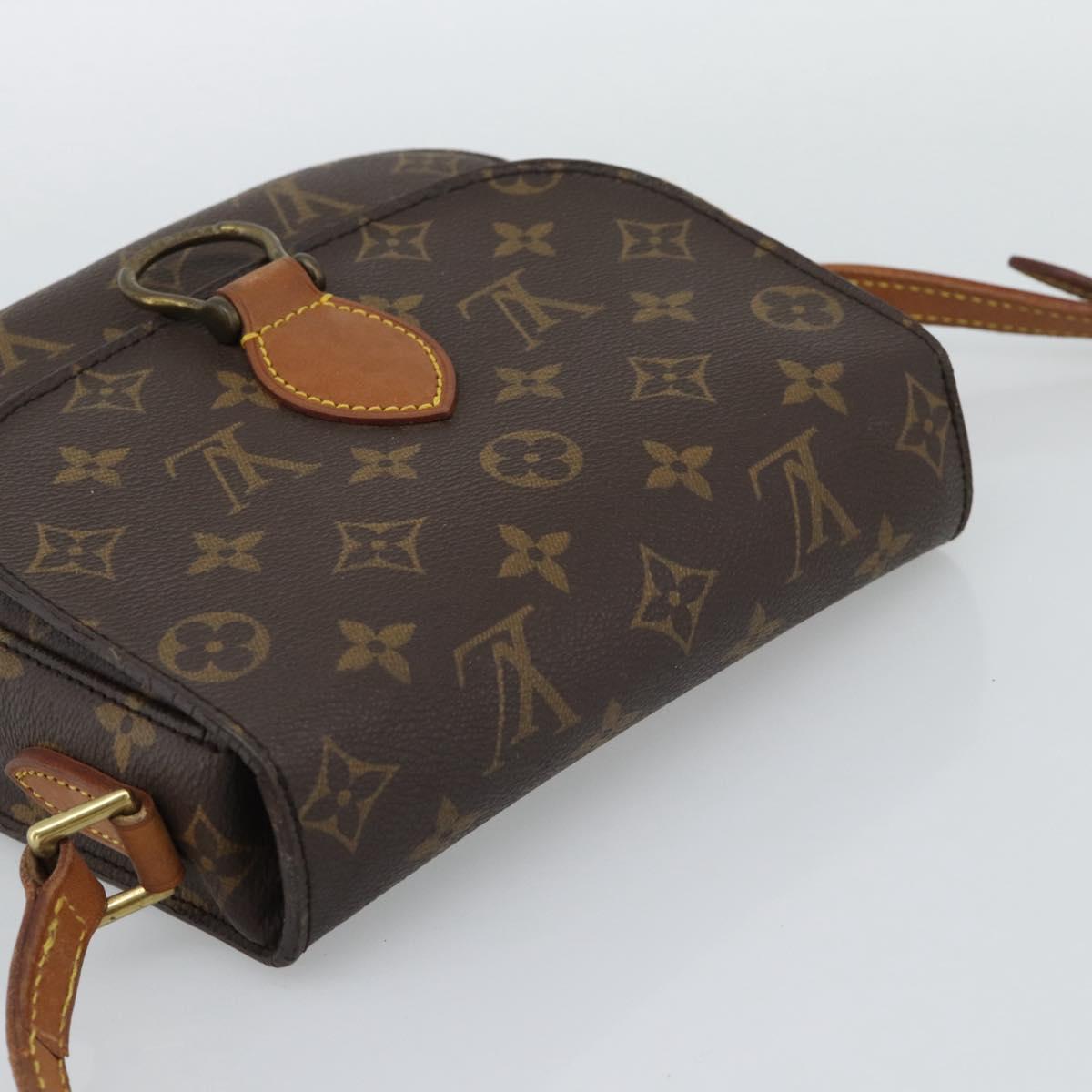 LOUIS VUITTON Monogram Saint Cloud MM Shoulder Bag M51243 LV Auth 193859