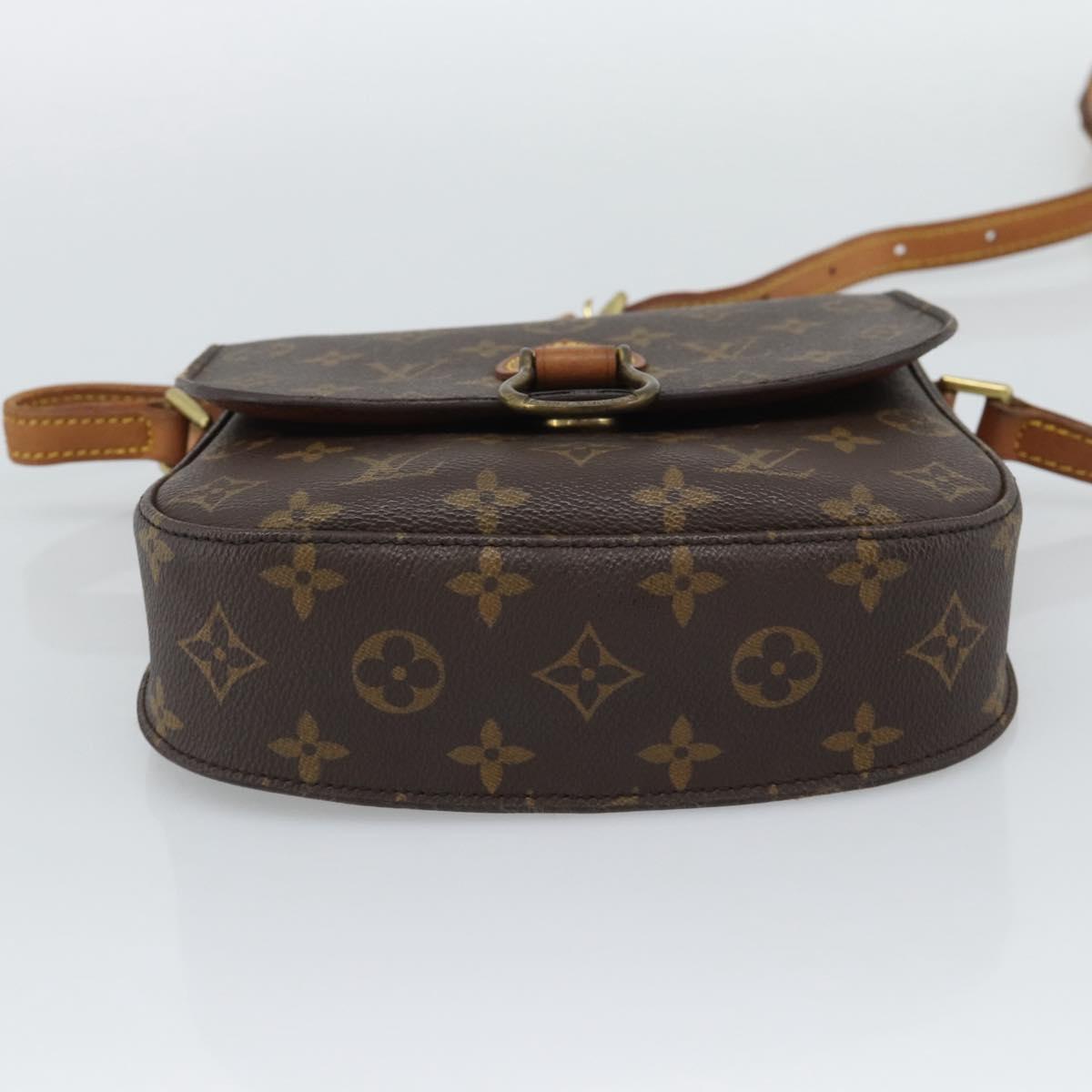 LOUIS VUITTON Monogram Saint Cloud MM Shoulder Bag M51243 LV Auth 193859