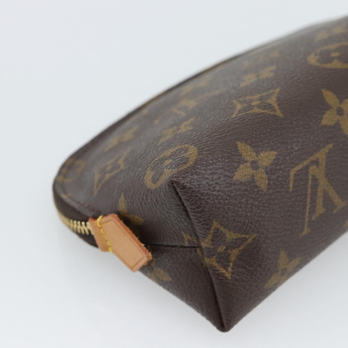LOUIS VUITTON Monogram Pochette Cosmetic PM Pouch M43998 LV Auth 193864