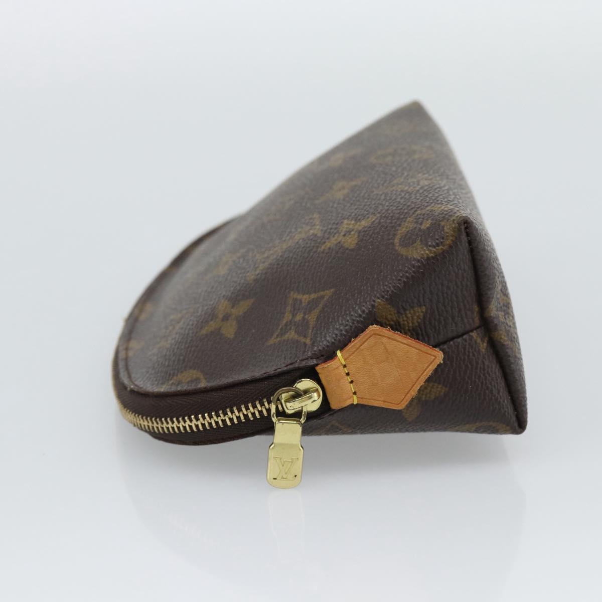 LOUIS VUITTON Monogram Pochette Cosmetic PM Pouch M43998 LV Auth 193864