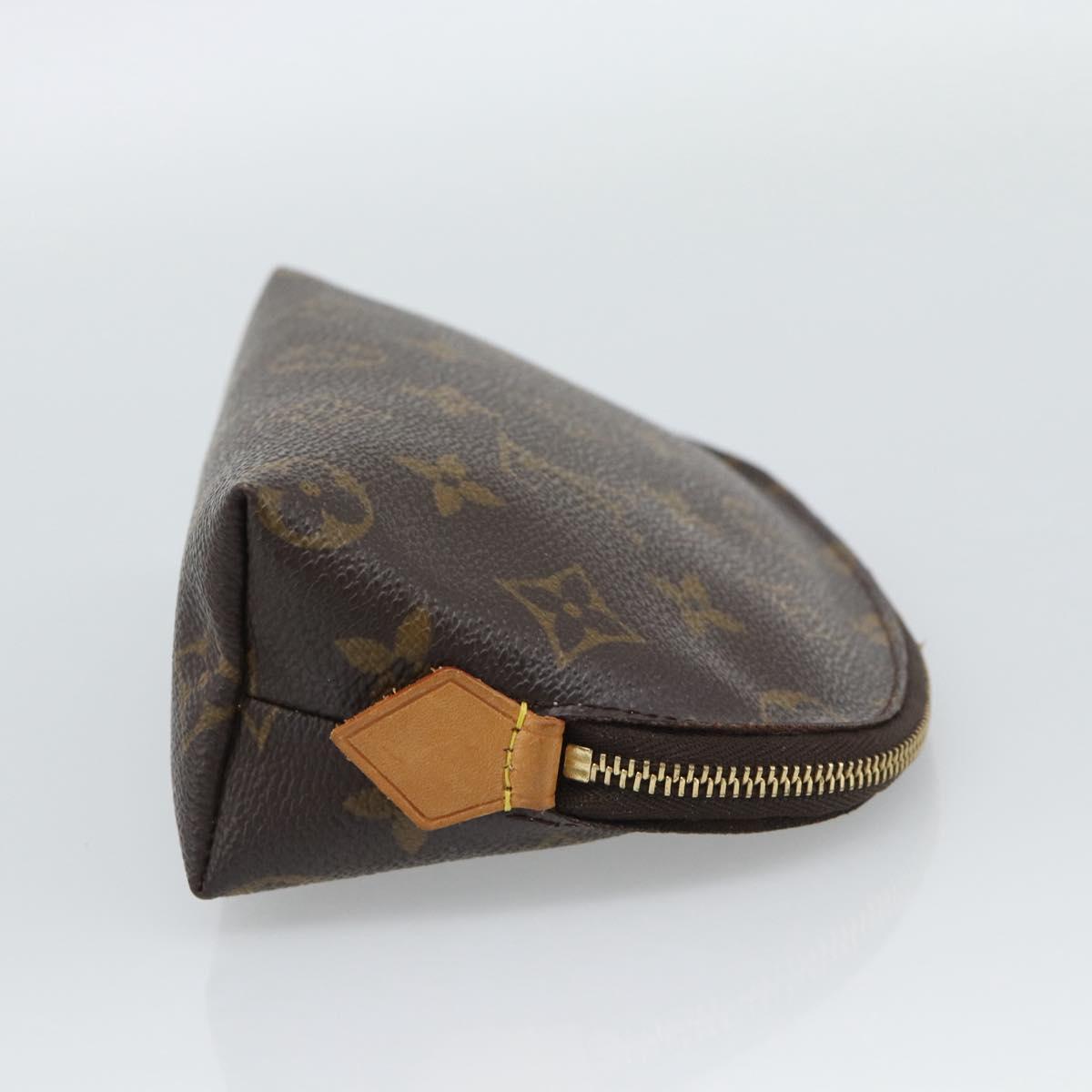 LOUIS VUITTON Monogram Pochette Cosmetic PM Pouch M43998 LV Auth 193864
