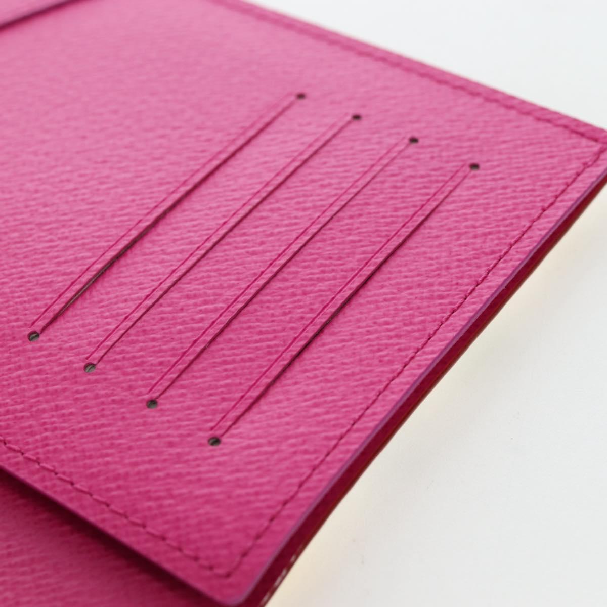 LOUIS VUITTON Multicolor Couverture Passport Case White M14178 Auth 193868SM