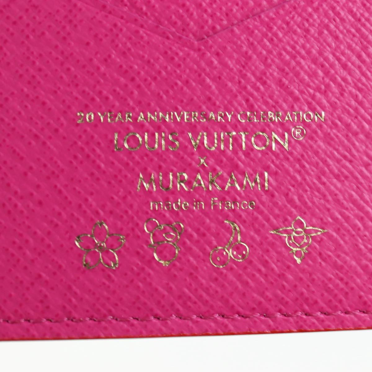 LOUIS VUITTON Multicolor Couverture Passport Case White M14178 Auth 193868SM