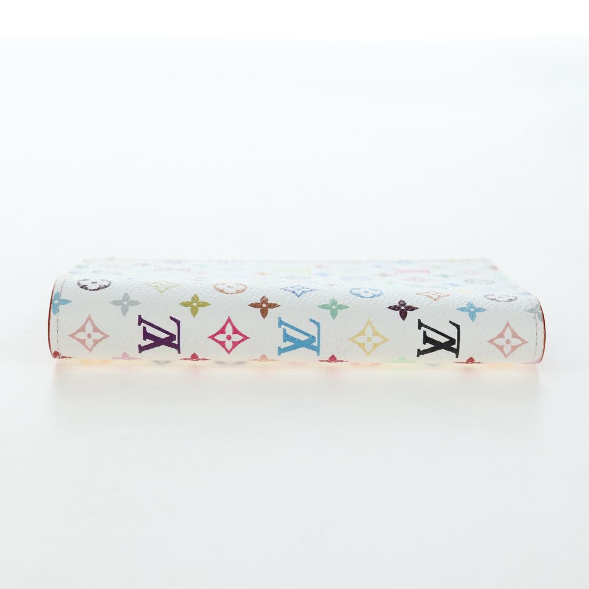 LOUIS VUITTON Multicolor Couverture Passport Case White M14178 Auth 193868SM