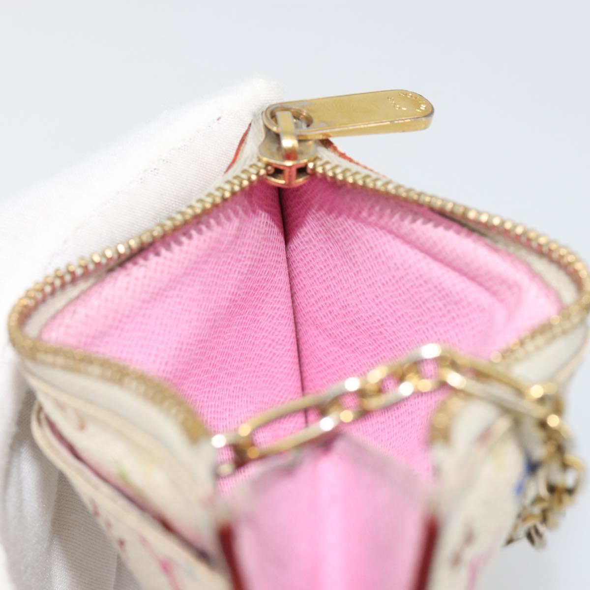 LOUIS VUITTON Monogram Multicolor Pochette Cles NM Purse M93734 LV Auth 193869
